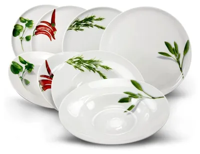 Produktbild von Pizzateller 33 cm aus Porzellan