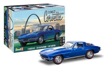 Produktbild von Revell Automodello in kit da costruire 14517 1967 Corvette Coupe 1 25