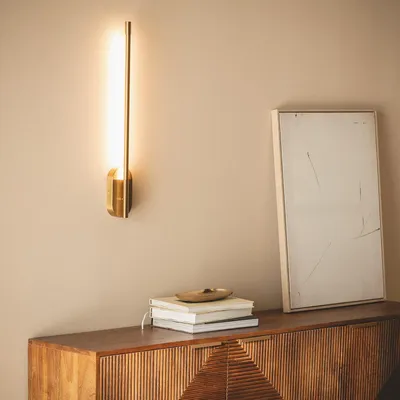 Produktbild von LED Wandleuchte 8W Aluminium BeLight Gold