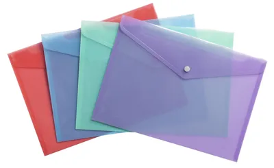 Zdjęcie produktu dla EXACOMPTA Hülle A4 Chromaline Pastell 4 Stück Verkaufseinheit 666429 3130630354505