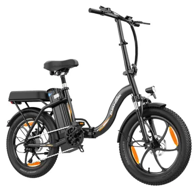 Produktbild von Elektrofahrrad E-Bike für Erwachsene - C16 Citybike - 250W bürstenloser Motor - 48V 16Ah Lithium-Akku - Reichweite 31–60 km - 51 cm Räder - schwarz