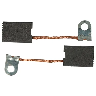 Produktbild von vhbw 2x Kohlebürste 18 x 12,5 x 6 mm Ersatz für Bosch 1617014108, 1607014116, 1607014110 für Elektrowerkzeug, Bohrhammer, Stemmhammer, Dunkelgrau
