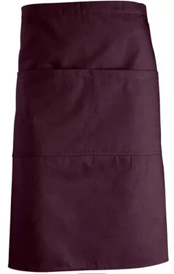 Produktbild von SOLS - Schürze "Greenwich" LT1440 (90 cm x 65 cm) (Burgunderrot)