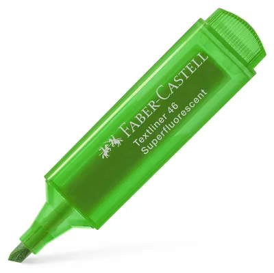 Produktbild von FABER-CASTELL 154663 - Textmarker Textliner 1546, nachfüllbar, grün