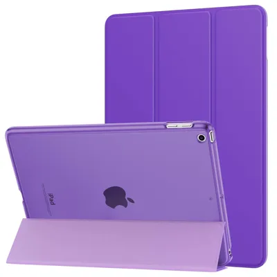 Produktbild von MoKo Smart hülle für iPad 5./6. Generation 9.7 Zoll 2018/2017, Dunkellila