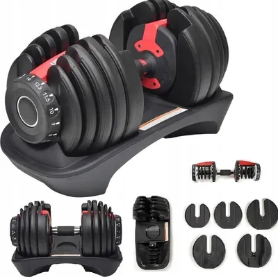 Image de Haltère réglable haut de gamme 2,5-24 kg avec réglage rapide