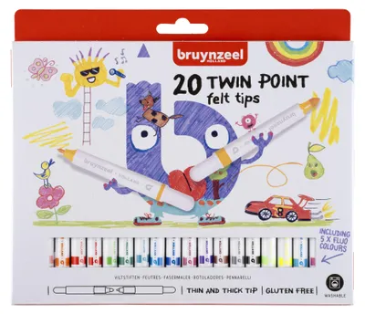 Produktbild von filzstifte Twin Point 20 Stück