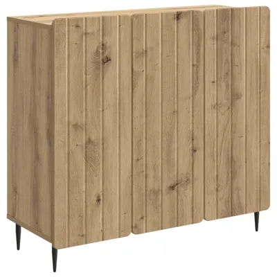 Image de Buffet vidaXL en chêne Artisan 89 x 34,5 x 82 cm, aggloméré