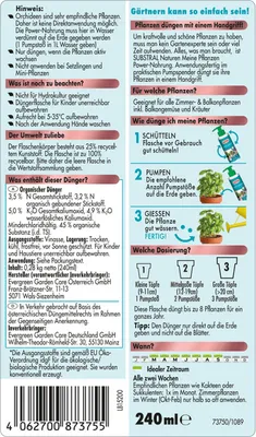 Produktbild von SUBSTRAL® Naturen® Meine Pflanzen Power Nahrung 720 ml
