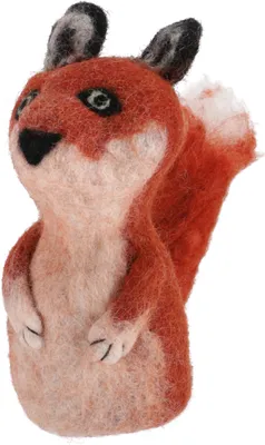 Produktbild von Filz Eierwärmer, Handgemachte Filzdekoration aus Nepal, Filztier - Fuchs, Orange, Filz,Wolle, 14*8*8 cm, Filz Eierwärmer