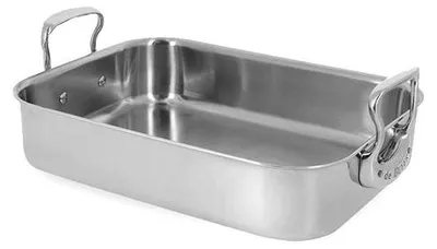 Obrázek produktu pro de Buyer AFFINITY, Nerezová ocel, Nerezová ocel, Plyn, Indukční, 6 člověk/lidí, 406,4 mm, 274,3 mm