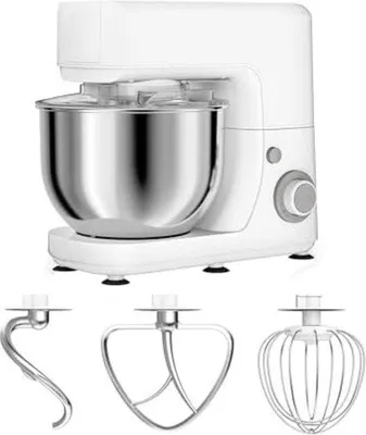 Imagen del producto de Batidora de cocina con batidor - Batidora de cocina - Batidora de mano con batidor - Batidora de cocina para uso doméstico