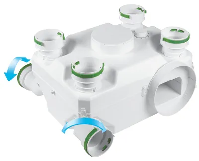 Obrázek produktu pro Awenta CVU400HT – Ventilátor, centrální odsávací ventilátor CVU400HT