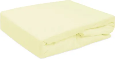 Produktbild von Spannbettlaken, mit Gummiband, Frottee 60x120 Cremig