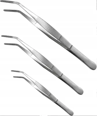 Produktbild von Edelstahl Küchenzange Gemüse Fleisch Satz von 3pcs. 20 25 30cm