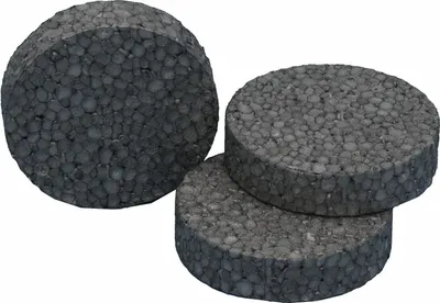 Immagine prodotto di Rondelle di polistirolo grafite CLICK 1000 pz WLG 031 tappi a disco Isolamento Ø67mm
