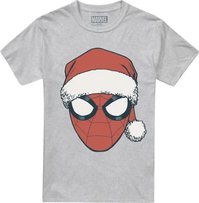 Produktbild von Spider-Man - T-Shirt für Herren/Damen Uni, weihnachtliches Design TV26434 (3XL) (Athletisch)