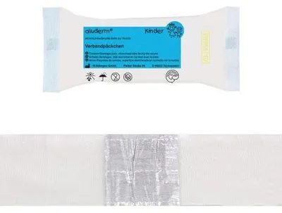 Produktbild von ALUDERM Kinder Verbandpckg.mittel 6 cmx2 m
