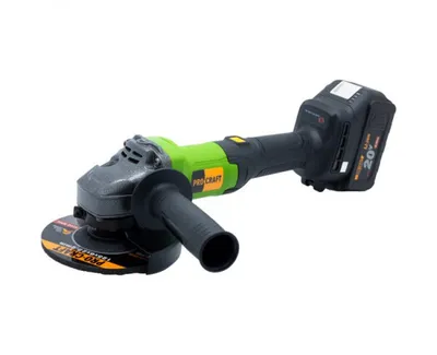 Immagine prodotto di Procraft PGA20 smerigliatrice angolare a batteria 125 mm 20V 2x4Ah