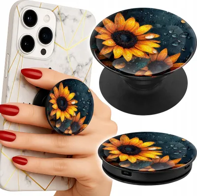Obrázek produktu pro Držák telefonu Popsocket Vzory hmatníku/slunečnice