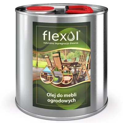 Obrázok produktu pre Olej na záhradný nábytok 2,5 LITRA Glexolová impregnácia na ochranu dreveného nábytku