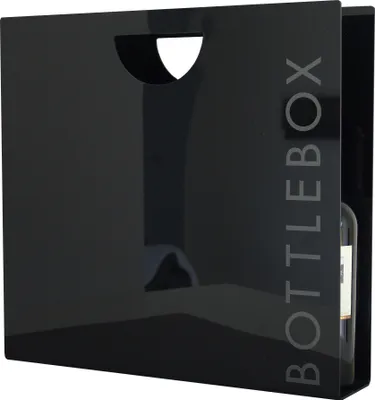 Produktbild von Flaschenträger Flaschentasche Flaschenbox BOTTLEBOX ARTIKEL-Design schwarz
