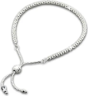 Produktbild von SilberDream Armband 24cm 925 ECHT Silber Himbeerkette Damen Armschmuck SDA7003J