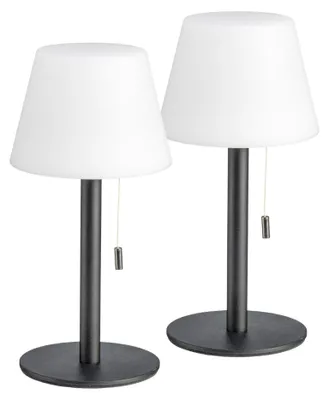 Produktbild von Luxus Europe - Tischlampe Billy Schwarz - Kabellose LED-Tischlampe für den Innenbereich