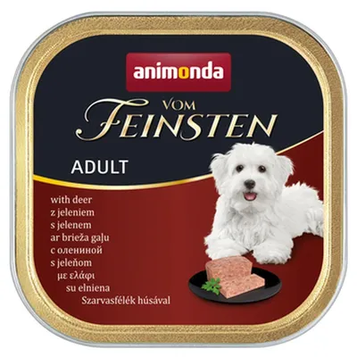 Obrázok produktu pre animonda Vom Feinsten with deer, Dospelý, Jeleň, 150 g, Neobsahuje sóju