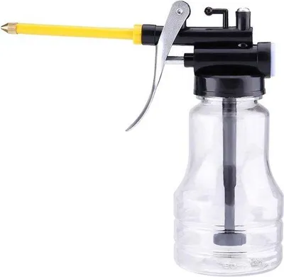 Immagine prodotto di Set trasparente per pompa dell'olio con tubo flessibile e pompa manuale