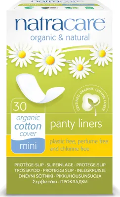 Produktbild von Natracare Mini-Panty-Liner X30-Einheiten