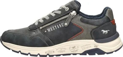 Image de Mustang Veterschoenen Laag  Veterschoenen Laag - Blauw - Maat 44