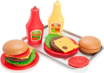 Immagine prodotto di Set da gioco "Panino hamburger" di Dantoy (17 pezzi)