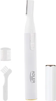 Image de Adler AD 2934w Tondeuse à sourcils & épilateur facial, Blanc