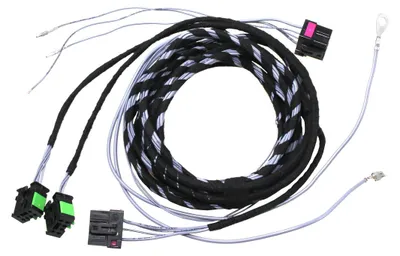 Image de Faisceau de câbles d'origine Kufatec pour sièges chauffants, compatible avec les sièges de la VW Polo 9N à partir de 2001
