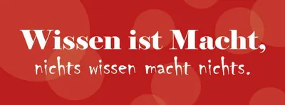Produktbild von vianmo Holzschild 10x27 cm Wissen ist Macht Dekoration