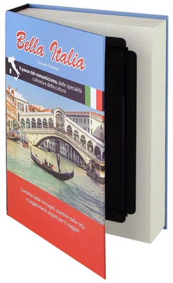 Buchtresor Italien mit echten Papierseiten von HMF