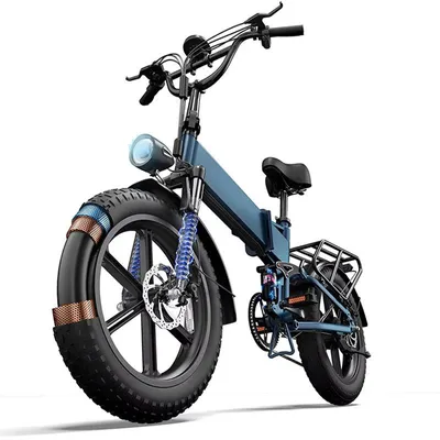 Produktbild von URLIFE T5 Klappbares E-Bike für Erwachsene, 48 V 13 Ah Akku, 20-Zoll-Reifen, geländegängiges E-Bike