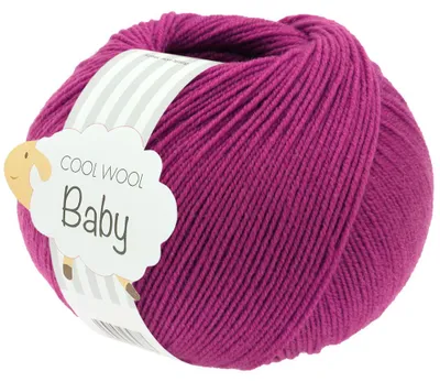 Produktbild von Lana Grossa - Cool Wool Baby 0340 fuchsia
