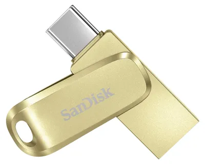 Produktbild von SANDISK Ultra Dual Drive Luxe USB Type-C- & Type-A, 128GB (400 MB/s Lesen)