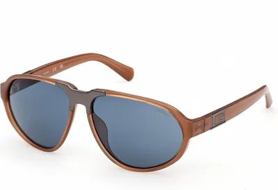 Produktbild von Guess GU00303 Shiny dark orange 59/13/140 Herren Sonnenbrillen