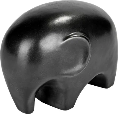 Produktbild von Hathi Elefant klein, Keramik anthrazit H 9 cm, L 12 cm