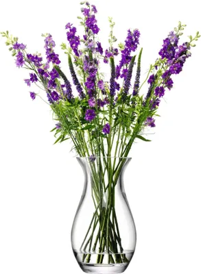 Obrázek produktu pro FLOWER Grand Posy skleněná váza 32cm, LSA, Handmade