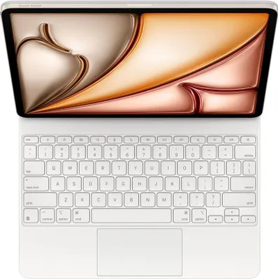 Zdjęcie produktu dla Apple Magic Keyboard, QWERTY, US English, Panel dotykowy, Przełącznik nożycowy, Apple, iPad Air 13 (M3) iPad Air 13 (M2)