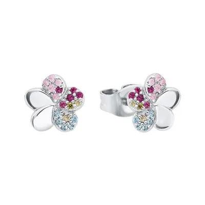 Produktbild von Prinzessin Lillifee 2027898 Mädchen Ohrstecker Blume Silber bunt