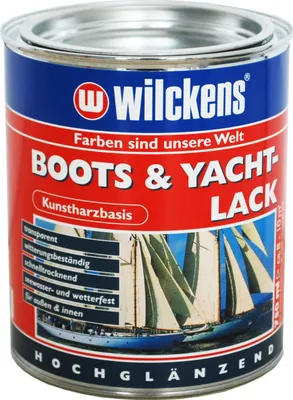 Produktbild von Wilckens 2,5 Liter Boots & Yachtlack, Farblos Hochglänzend, Kunstharzbasis