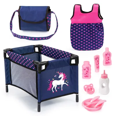 Immagine prodotto di Set di accessori per bambole, unicorno - Set di accessori per bambole