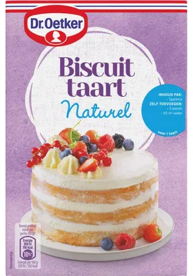 Produktbild von Dr. Oetker Basismix Biscuittaart 330g – Backmischung für Biscuitboden