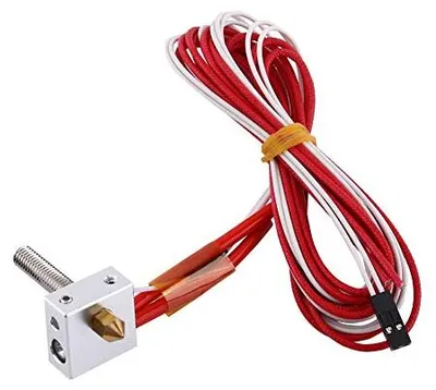 Produktbild von MK8 Extruder - Aluminium Heizblock mit 0,4 mm Düsen - Jectseoanm3k2wev