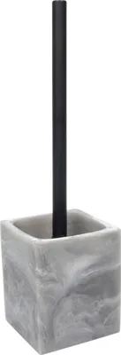 Produktbild von WC-Garnitur - H 36 cm - Grau - Schwarz - Kunststoff